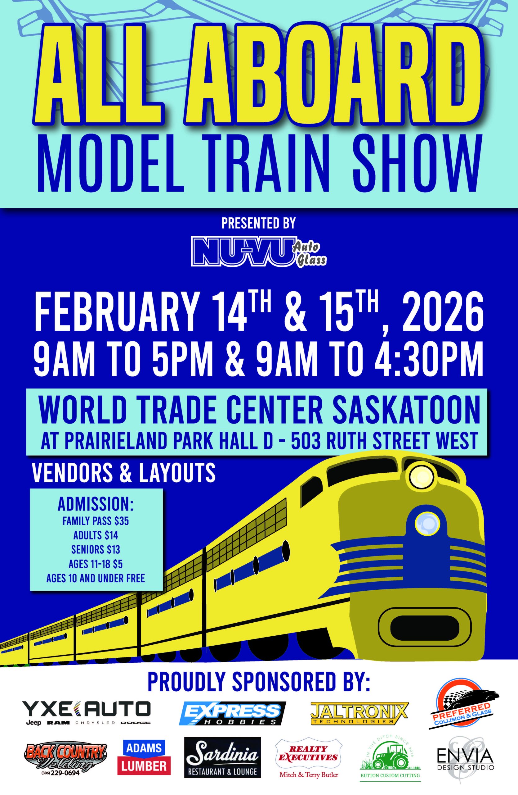 Model Train Conference ALL ABOARD MODEL TRAIN SHOW – Prairie Rail Workshop